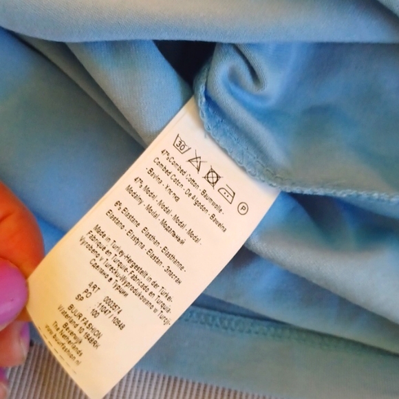 NEW! Yest Sz 6 Ocean Blue Tank Top - with tags 4527 - Picture 5 of 6